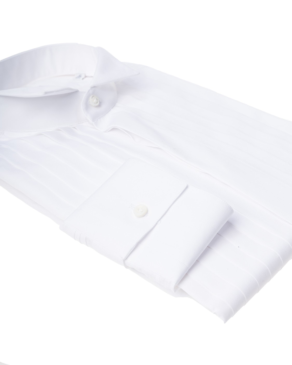 shop BAGUTTA  Shirt: Bagutta white tuxedo shirt.
Simple wrist.
Pleating on the front.
Hidden buttoning.
Diplomatic collar.
Composition: 100% Cotton.
Made in Italy.. BPARIGIV CN0170-001 number 3046427